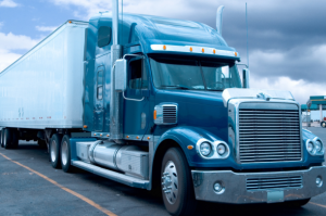 Truck on the highway