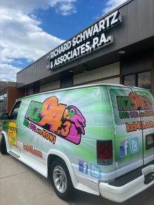 KZ 94.3 radio show at Richard Schwartz law office