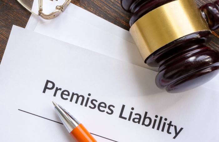 Documents about premises liability and pen.